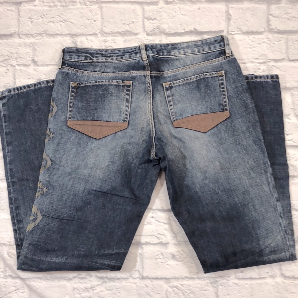 Eddie Bauer straight modern jeans Size 6 cotton Medium wash denim